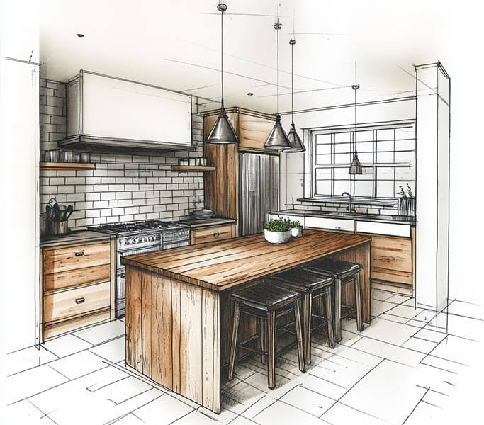 Design a bespoke kitchen